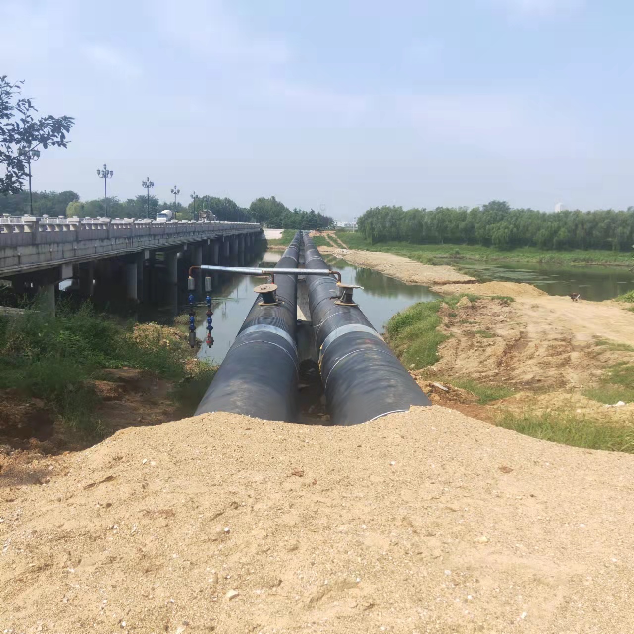 陇南深水井管道输油管道清洗